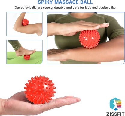 Foam Roller - Medium Density Deep Tissue Massager for Muscle Massage and Myofascial Trigger Point Release, Multicolor
