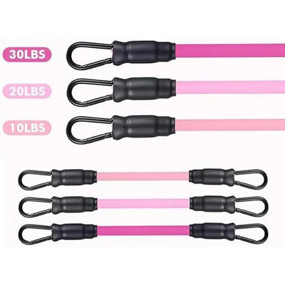Ankle Resistance Bands, Ankle Resistance Bands with Cuffs, Ankle Bands for Exercise, Hip Exercise Equipment for Hip Training with Kickbacks, Hip Lift Bands, Leg and Hip Fitness Training