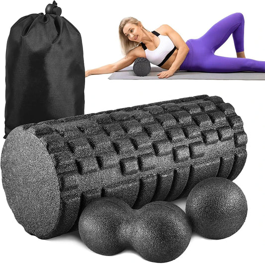 4-in-1 Foam Roller Recovery Set