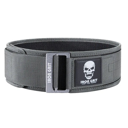 Quick Locking Weightlifting Belt Adjustable Nylon Gym Workout Belts for Men and Women Deadlifting Squatting Lifting Back Support