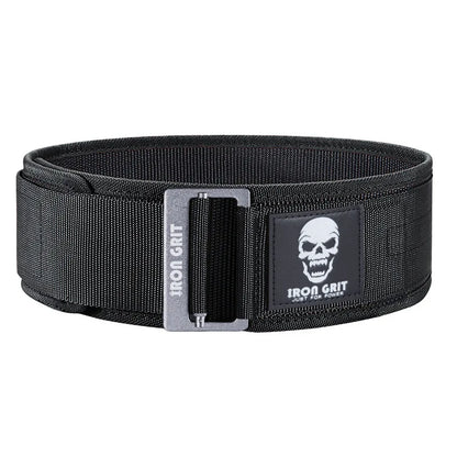 Quick Locking Weightlifting Belt Adjustable Nylon Gym Workout Belts for Men and Women Deadlifting Squatting Lifting Back Support