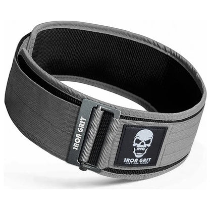 Quick Locking Weightlifting Belt Adjustable Nylon Gym Workout Belts for Men and Women Deadlifting Squatting Lifting Back Support