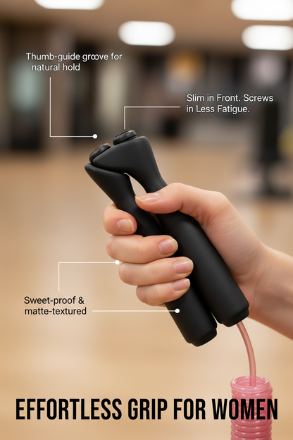 Adjustable Jump Rope – Tangle-Free PVC