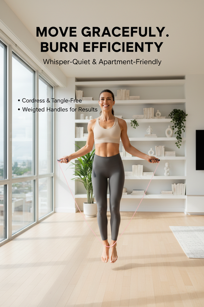 Adjustable Jump Rope – Tangle-Free PVC
